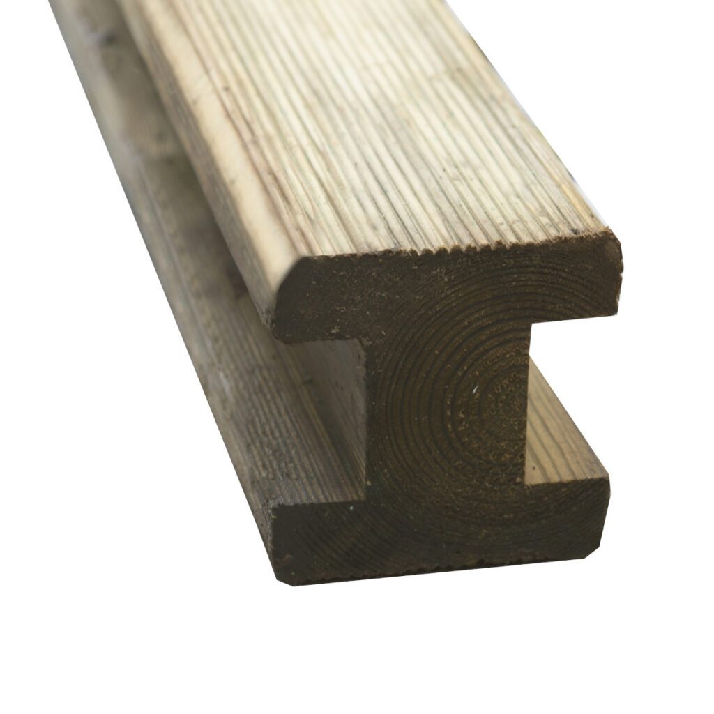 Forest Garden Reeded Slotted Post 8ft – Pack of 6 5013053135112 2